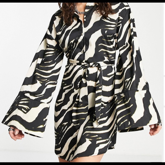 The Printed Mini Dress - Picture 4 of 4